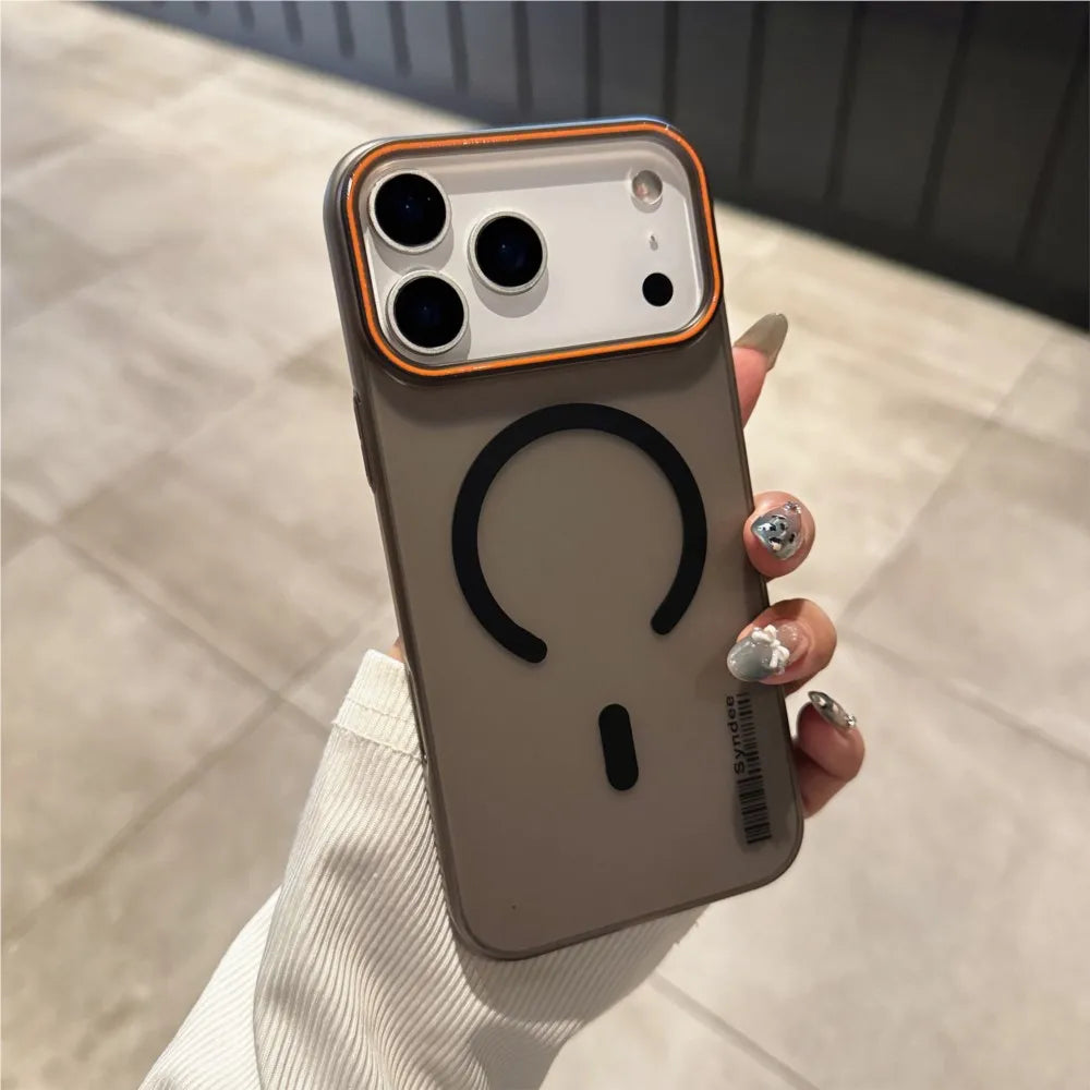 Matte Clear Magnetic Case