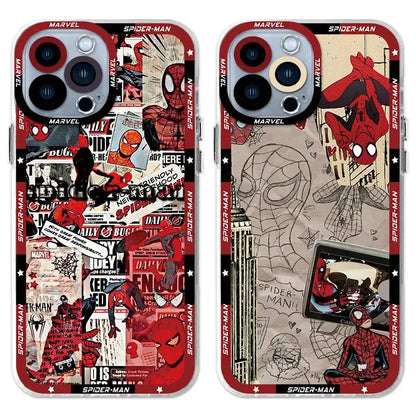 Marvel Spider-Man Clear Phone Case