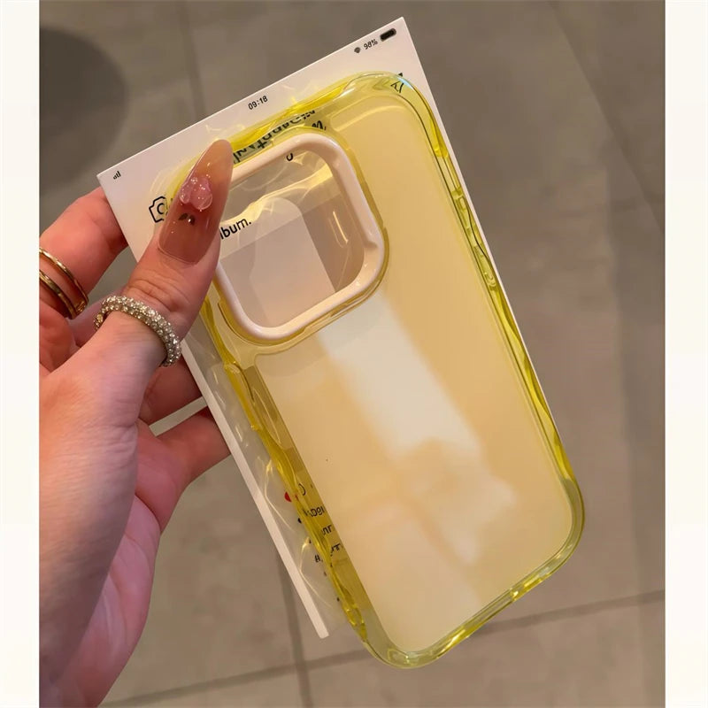 Jelly Candy Shockproof Silicone Phone Case
