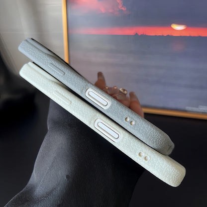 Frosted Lichee Pattern Magnetic Phone Case