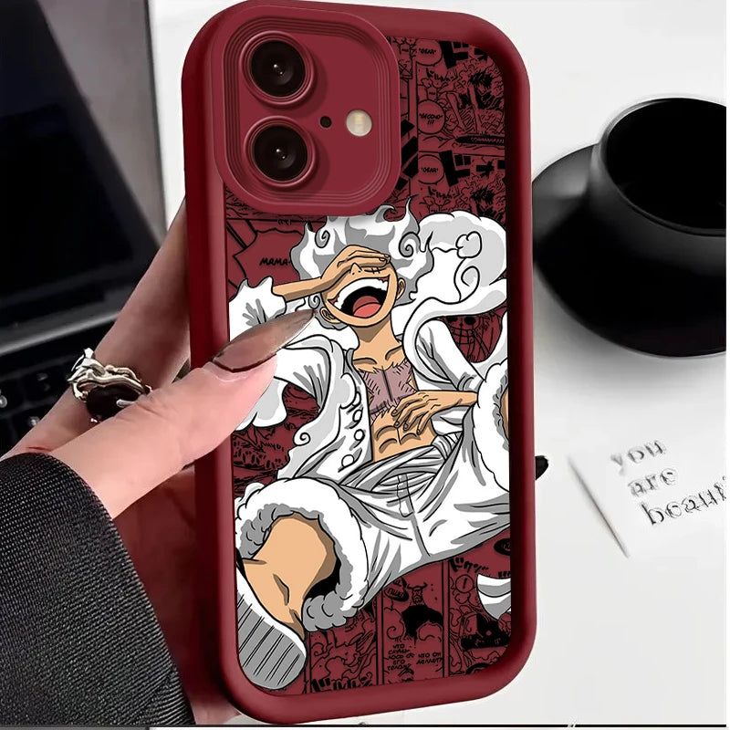 One Piece Anime Soft Silicone Phone Case