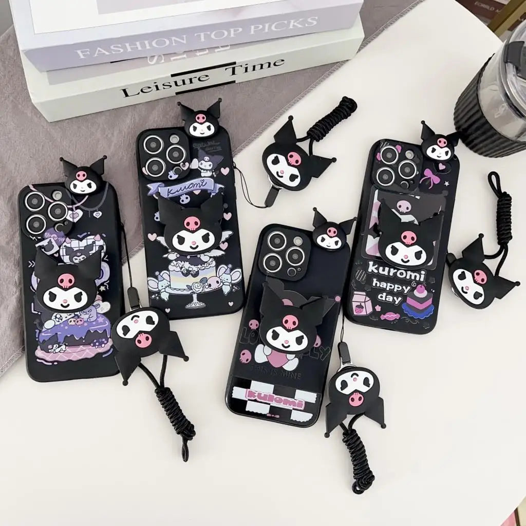 Cute Kuromi Phone Case for iPhone