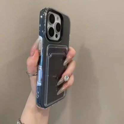 Card Holder Bumper Case For iPhone