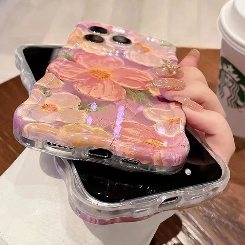 Laser Flower Phone Case