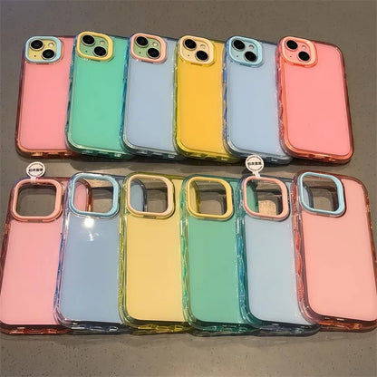 Jelly Candy Shockproof Silicone Phone Case