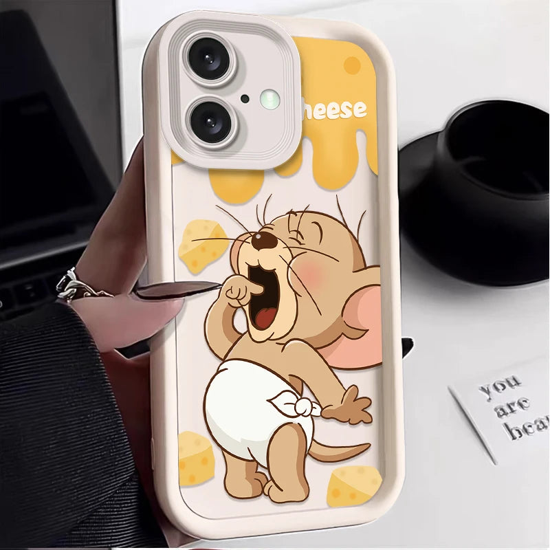 Tom and Jerry Soft Silicone Phone Case