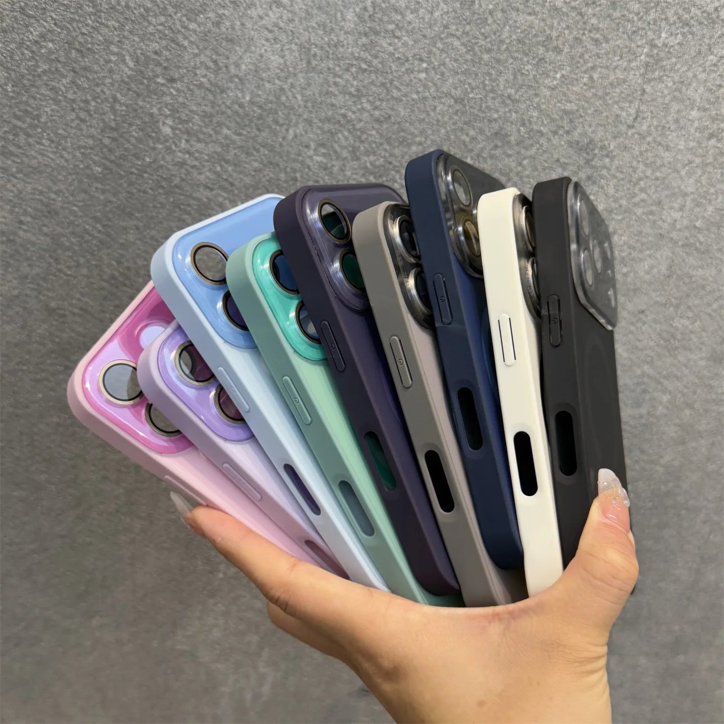 Matte Electroplating Magnetic Case