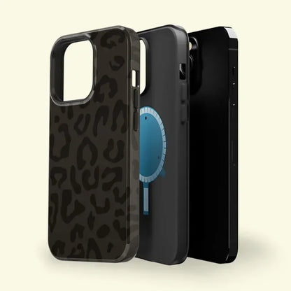 Leopard Pattern Magnetic Phone Case