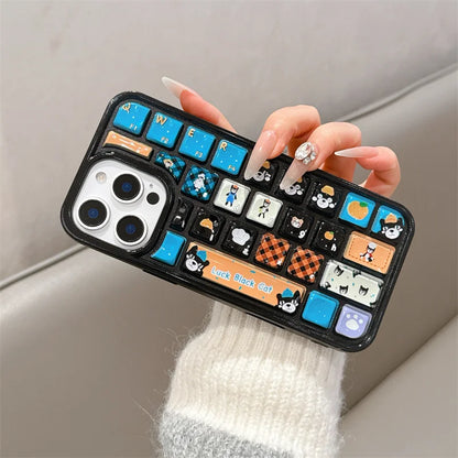 Cartoon Kitty Jelly Bread Phone Case