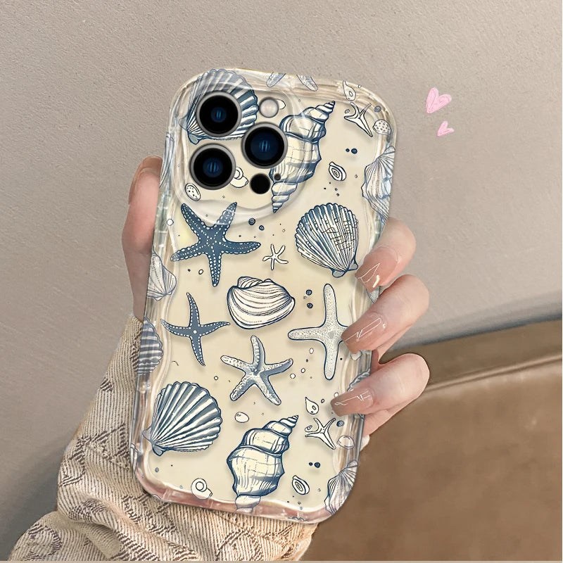 Colorful Marine Wave Phone Case