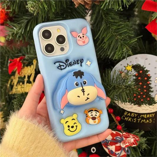 Kawaii 3D Cartoon Animal Phone Case
