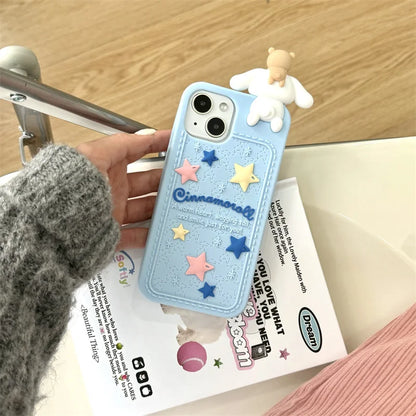3D Cartoon Cinnamoroll Phone Case