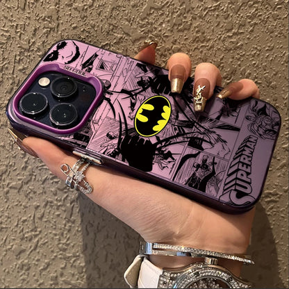 Spider-Man Batman Marvel iPhone Case