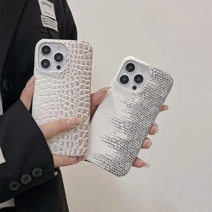 Leather Pattern Phone Case For iPhone