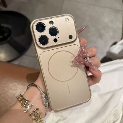 AG Nano Frosted Magnetic Glass Case For iPhone