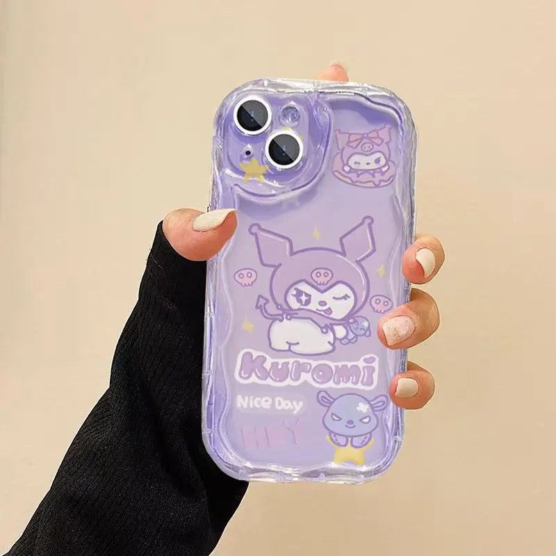 Kuromi Melody Wave Phone Case