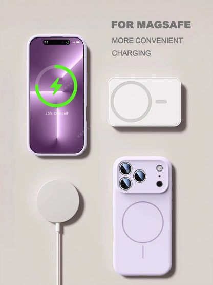 Liquid Silicone Magnetic Phone Case