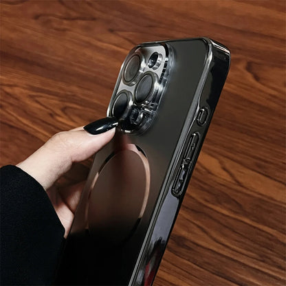 Nano Frosted Magnetic Lens Protect Case