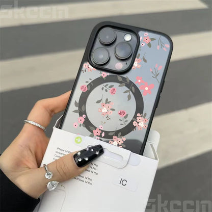 Flower Transparent Phone Case