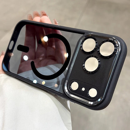 Magnetic Metal Bumper Case For iPhone