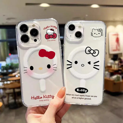 Pink Hello Kitty Magnetic Phone Case