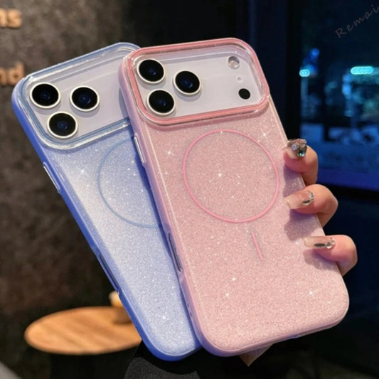 Magnetic Glitter Phone Case For iPhone