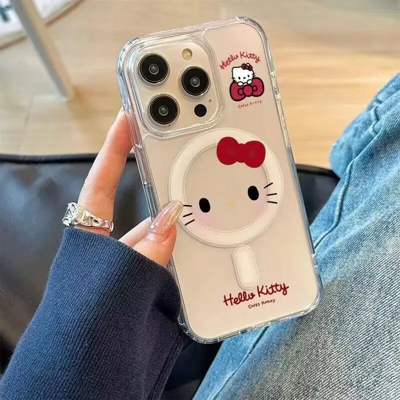 Pink Hello Kitty Magnetic Phone Case