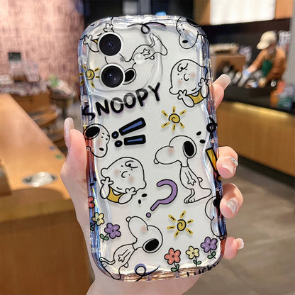 Snoopy Clear Soft Silicone Phone Case