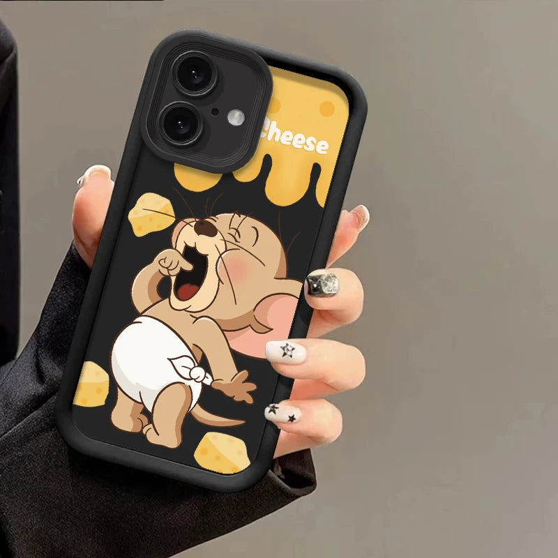 Tom and Jerry Soft Silicone Phone Case