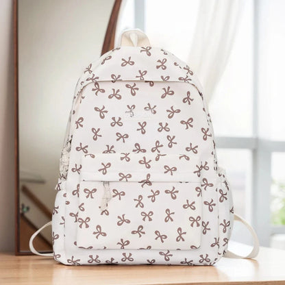 ChicNylon™ Backpack Bow Printed for Girls & Women