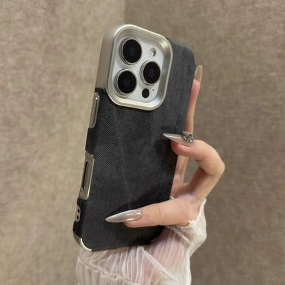 Retro Vintage Cowboy Jeans Fabric Phone Case