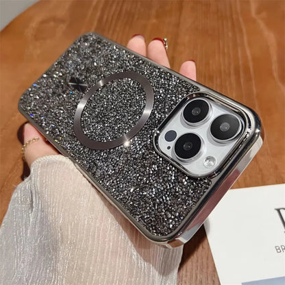 Magnetic Glitter Sequin Phone Case