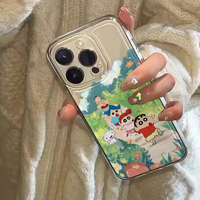 Crayon Shin-chan Clear Phone Case