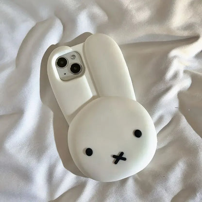 Kawaii Miffy Silicone Phone Case