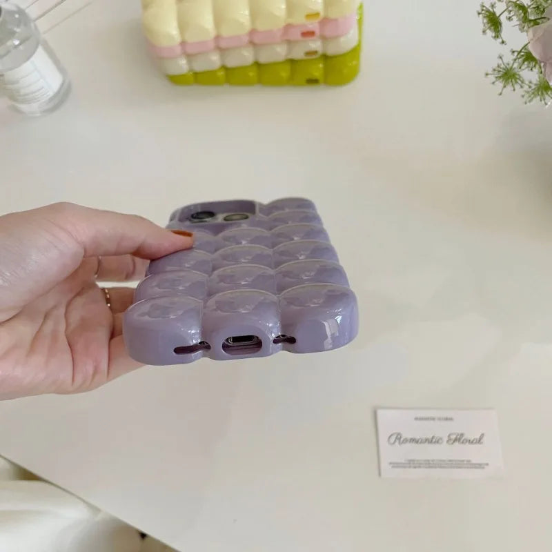 Macaron Soft Phone Case For iPhone