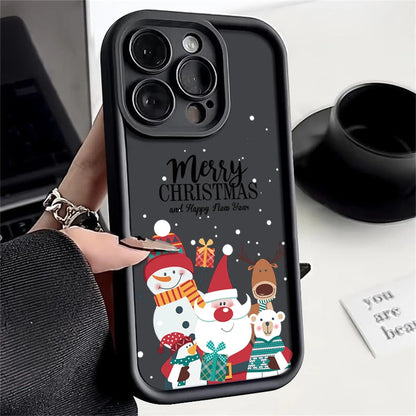 Christmas Pattern Soft Silicone Phone Case