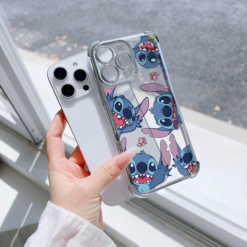 Cartoon Stitch Silicone Phone Case