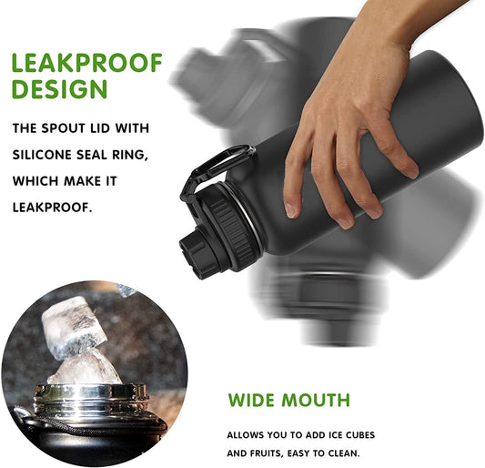 28XChill™ Premium Safety-Certified Insulated Stainless Steel Water Bottle