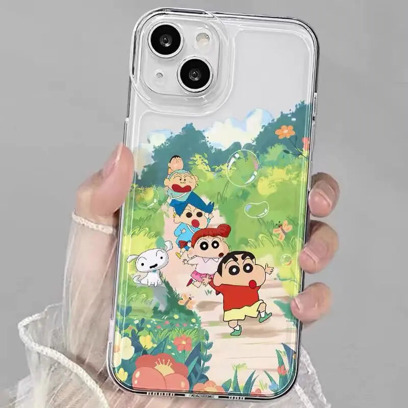 Crayon Shin-chan Clear Phone Case