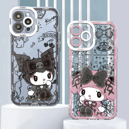 Hello Kitty Kuromi Melody iPhone Case