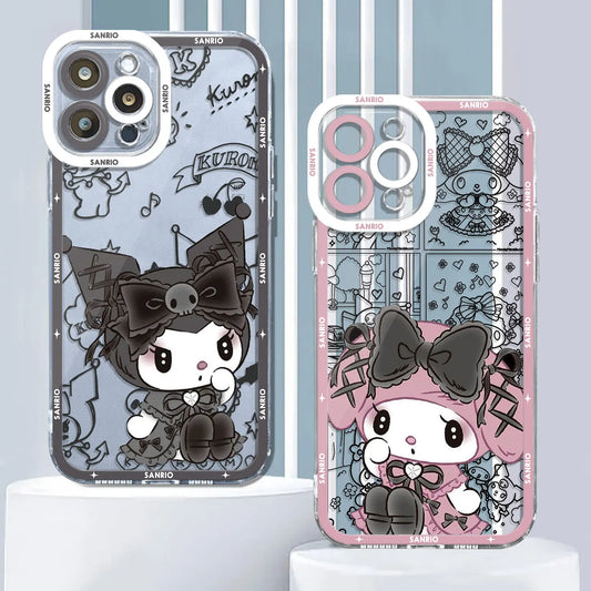 Hello Kitty Kuromi Melody iPhone Case