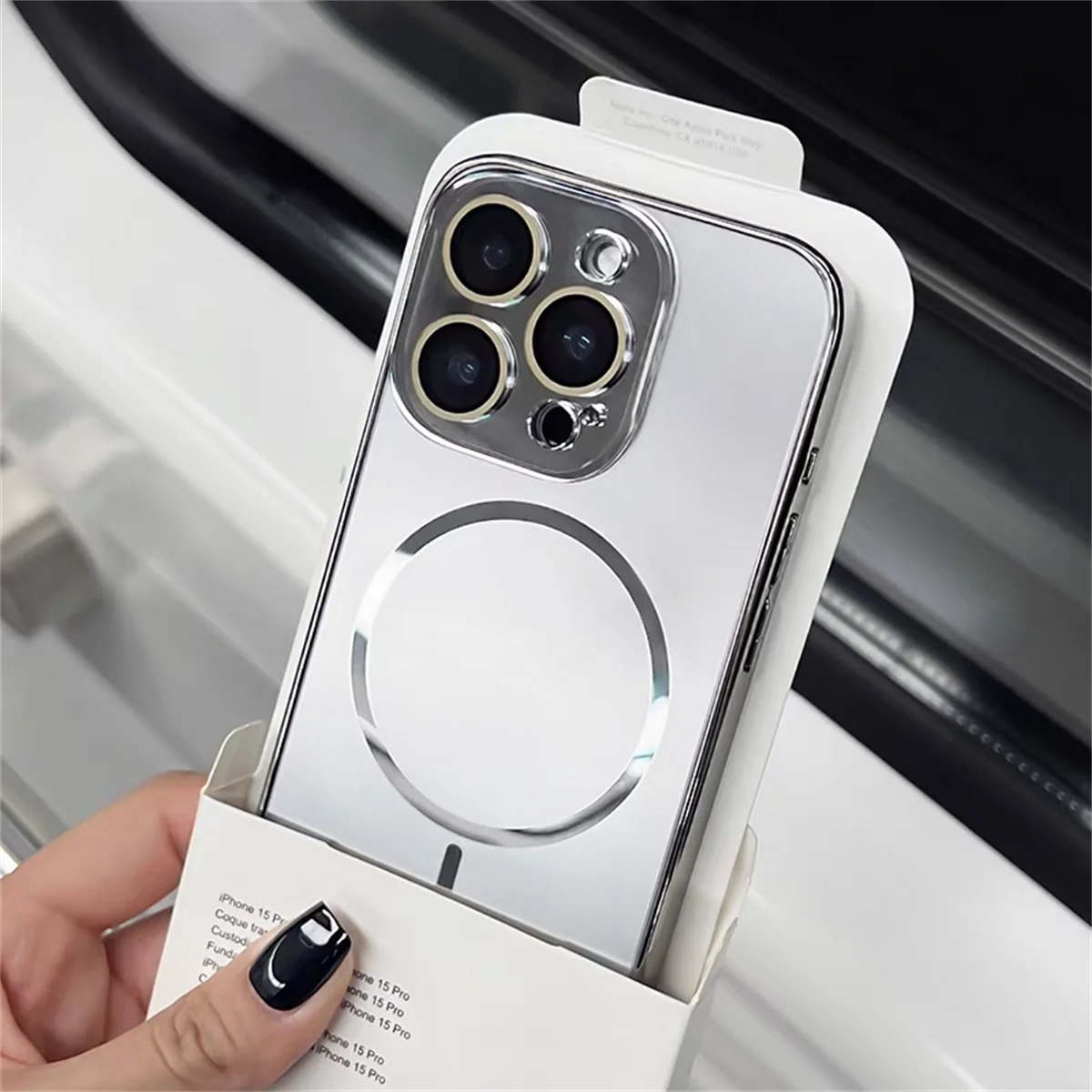 Nano Frosted Magnetic Lens Protect Case