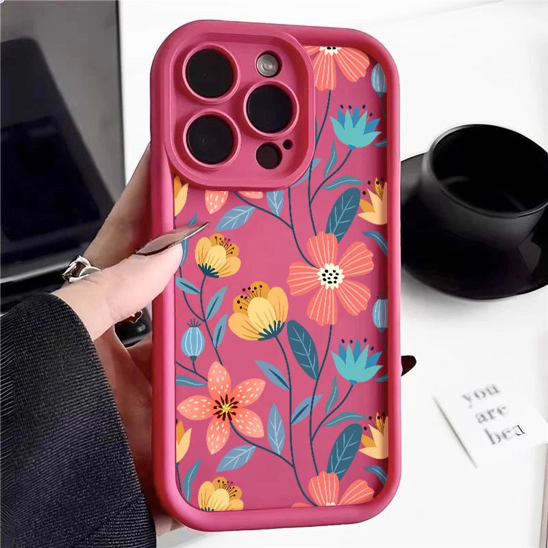 Colorful Flowers Phone Case