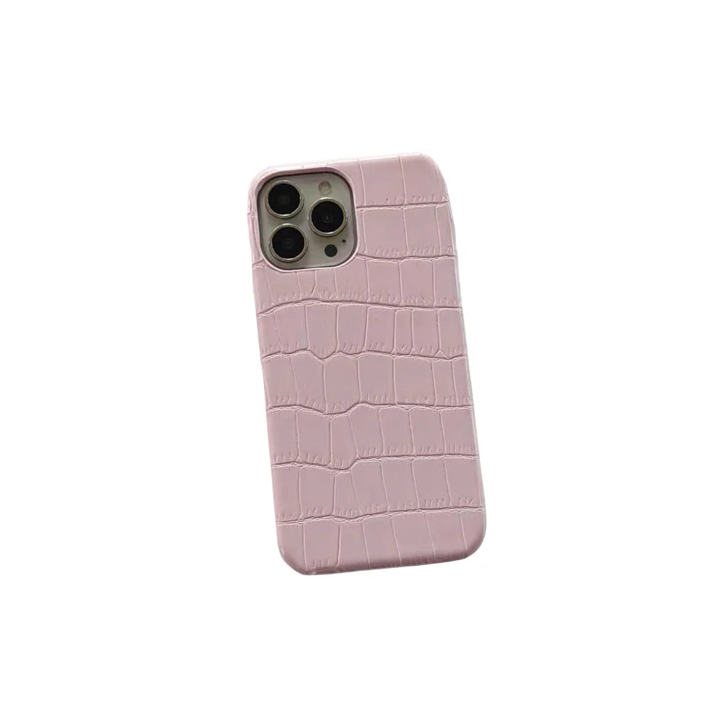 Crocodile Pattern Hard Phone Case