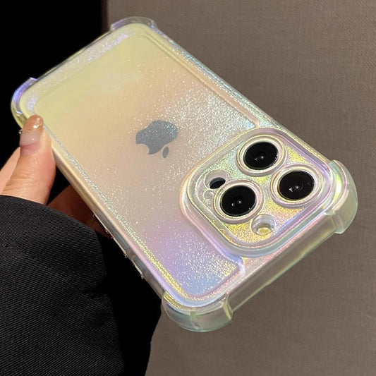 aser Rainbow Transparent Matte Phone Case