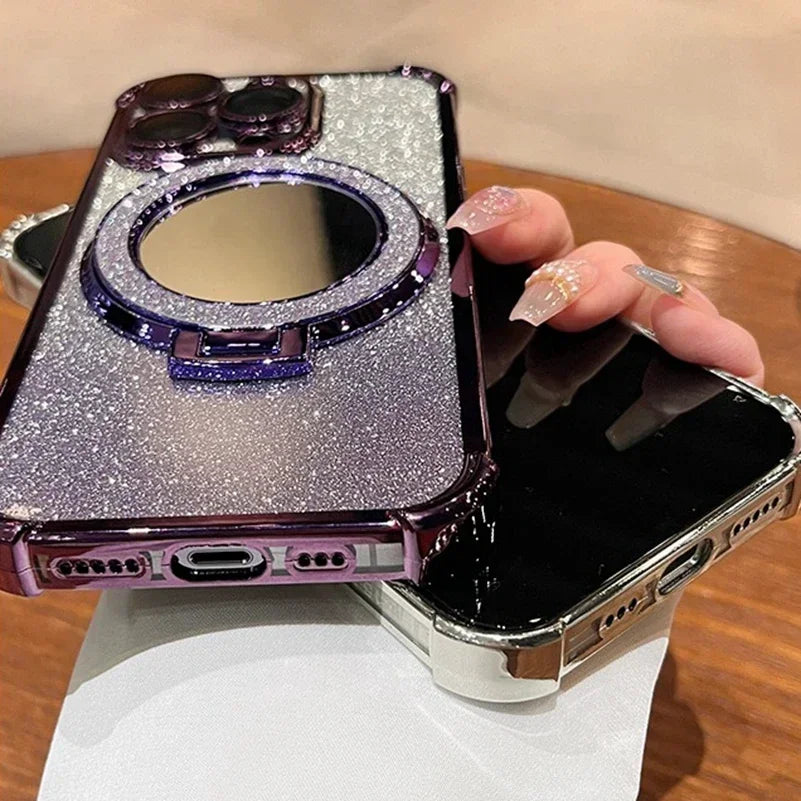 Magsafe Glitter Mirror Phone Case