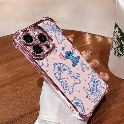 Cute Stitch Clear Phone Case