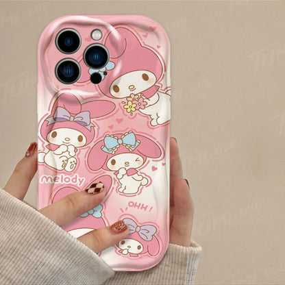 Kuromi Kitty Melody Pochacco Phone Case