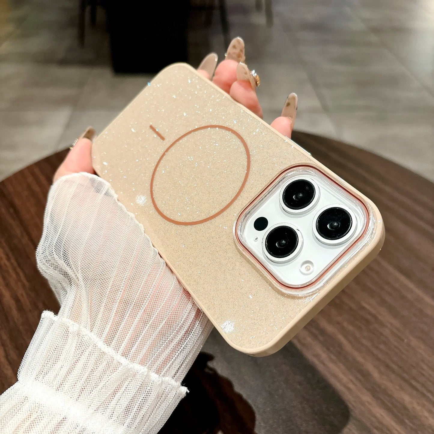 Magnetic Glitter Phone Case