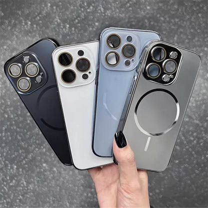 Nano Frosted Magnetic Lens Protect Case